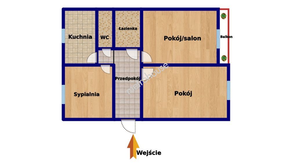 Flat  for sale, Gliwice, Łabędy, Zygmuntowska