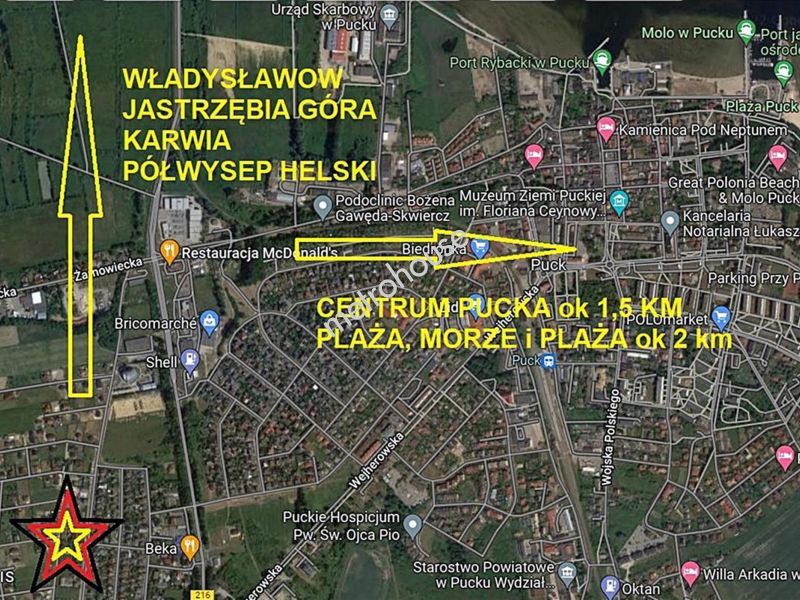 Dom na sprzedaż, Pucki, Połczyno, Mickiewicza