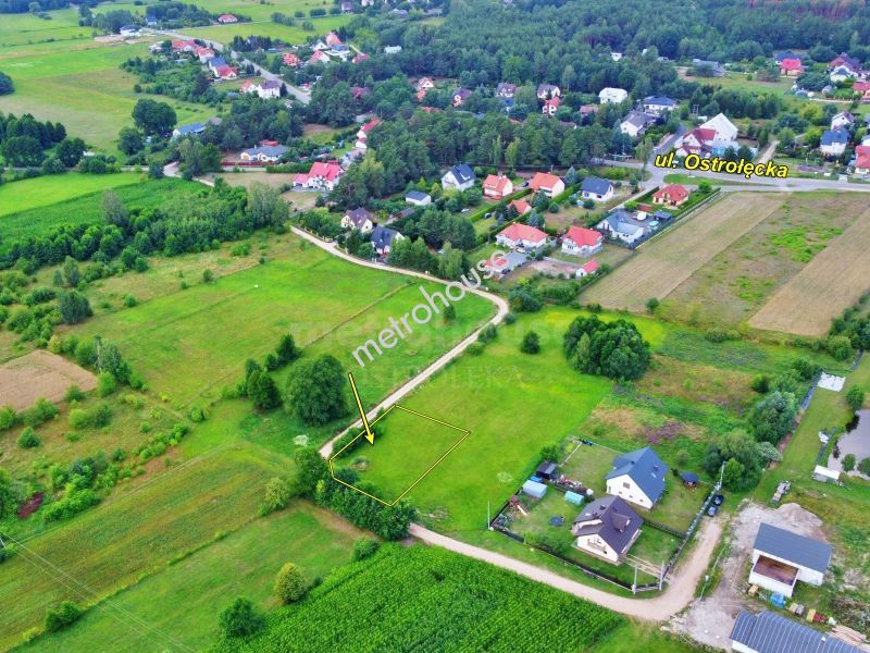 Działka na sprzedaż, Ostrołęcki, Białobiel, Ukośna