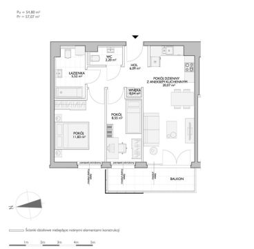 Sprzedaż Mieszkanie Kiełpinek, Gdańsk