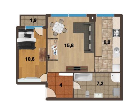 Sprzedaż Mieszkanie Dworcowa, Osiedle Pojezierze, Olsztyn